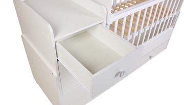 Детская кровать с комодом Фея 1100 Белый в Саратове - предосмотр 6