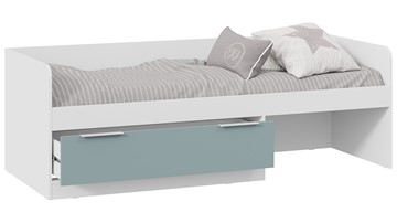 Кровать детская Марли Тип 1 (Белый/Серо-голубой) в Саратове - предосмотр 1