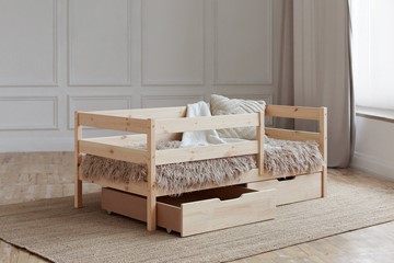 Кровать детская Софа с ящиками, без покраски в Саратове - предосмотр 1
