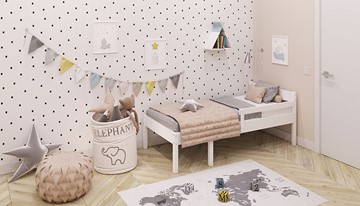 Кровать детская POLINI Kids Simple 935 Белый в Саратове - предосмотр 6