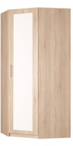 Угловой шкаф распашной Реал (YR-230х1034 (3)-М Вар.1), с зеркалом в Саратове - предосмотр