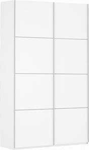 Шкаф 2-створчатый Прайм (ДСП/ДСП) 1600x570x2300, белый снег в Саратове