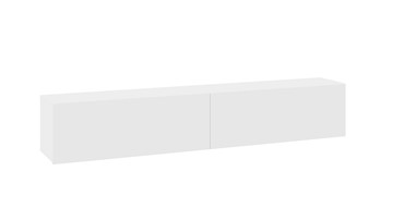 Шкаф настенный Порто (366) ТД-393.12.21 (Белый жемчуг/Белый софт) в Энгельсе