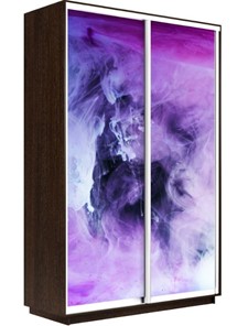 Шкаф 2-створчатый Экспресс 1600x600x2400, Фиолетовый дым/венге в Энгельсе