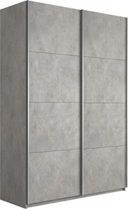 Шкаф 2-створчатый Прайм (ДСП/ДСП) 1400x570x2300, бетон в Саратове