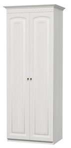 Распашной шкаф Гармония-4, 2-х створчатый, цвет Дуб беленый в Саратове
