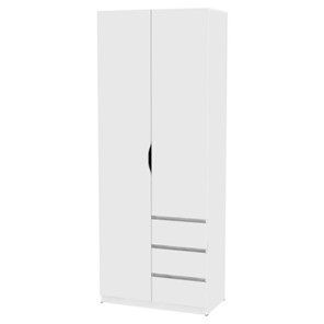 Шкаф 2-дверный Мальта H188, Белый в Саратове