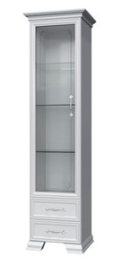 Шкаф-витрина Грация ШР-1, белый, 1 стекло, 420 в Энгельсе