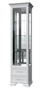 Шкаф-витрина Грация ШР-1, белый, 3 стекла, 420 в Энгельсе