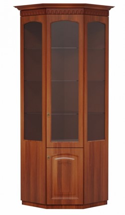 Угловой шкаф Гармония-4, витрина МЦН в Саратове - изображение