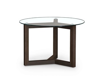 Стеклянный столик Оникс-8, Венге/Прозрачное стекло в Саратове