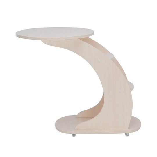 Подкатной стол Leset Стелс, цвет Молочный дуб в Саратове - изображение 2