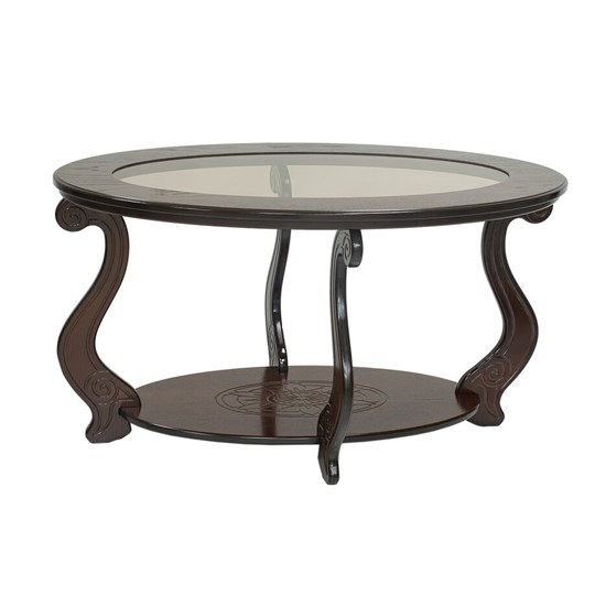 Овальный столик Виват С, цвет Орех в Энгельсе - изображение 1