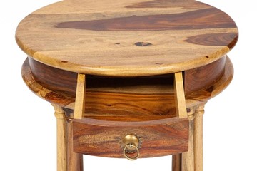 Кофейный столик Бомбей - 1149  палисандр, 45*45*60, натуральный (natural) арт.10049 в Энгельсе - предосмотр 1