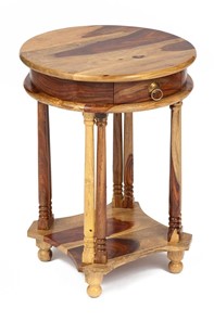 Кофейный столик Бомбей - 1149  палисандр, 45*45*60, натуральный (natural) арт.10049 в Саратове - предосмотр