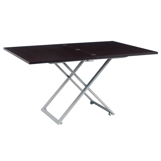 Складной стол-трансформер Compact, Венге/Серебро в Саратове - изображение 2