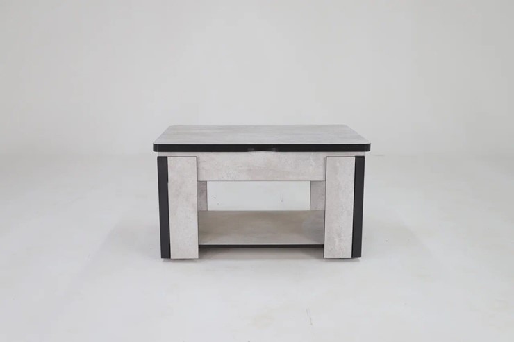 Складной стол-трансформер Дэнс, цемент светлый в Саратове - изображение 1