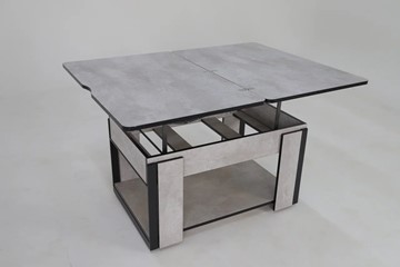Складной стол-трансформер Дэнс, цемент светлый в Саратове - предосмотр 5