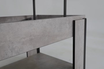 Складной стол-трансформер Дэнс, цемент светлый в Энгельсе - предосмотр 8
