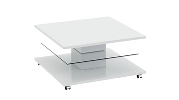 Квадратный столик Diamond тип 1 (Белый глянец) в Саратове