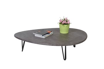 Журнальный столик Дадли, серый бетон в Энгельсе