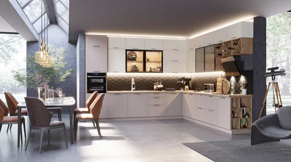 Гарнитур на кухню Берген №1 в Саратове приобрести недорого в интернет ...