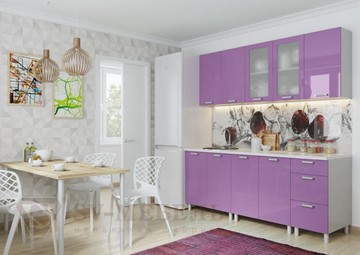 Модульный кухонный гарнитур Модерн, фиолетовый металлик в Энгельсе