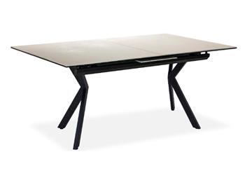 Кухонный раскладной стол Бордо 1CX 140х85 (Oxide Avorio/Графит) в Саратове