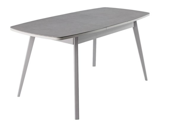 Обеденный раздвижной стол Артктур, Керамика, grigio серый, 51 диагональные массив серый в Саратове - изображение