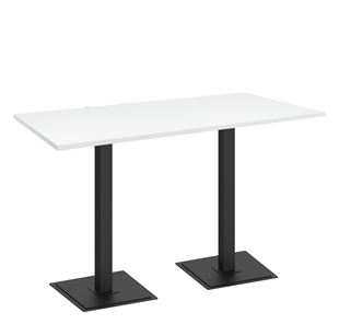 Стол на кухню SHT-TU5-BS1/Н110 (2 шт.)/ТT 120/80 (черный/белый шагрень) в Энгельсе