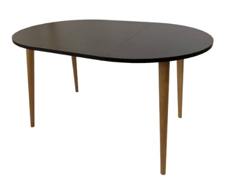 Кухонный стол круглый Венге 90*90 см ЛДСП в Саратове - изображение 3
