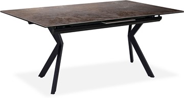 Кухонный раскладной стол Бордо 3CX 180х95 (Oxide Moro/Графит) в Энгельсе