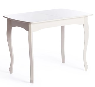 Кухонный стол раздвижной Caterina Provence, бук/мдф, 100+30x70x75, Ivory white арт.19129 в Саратове