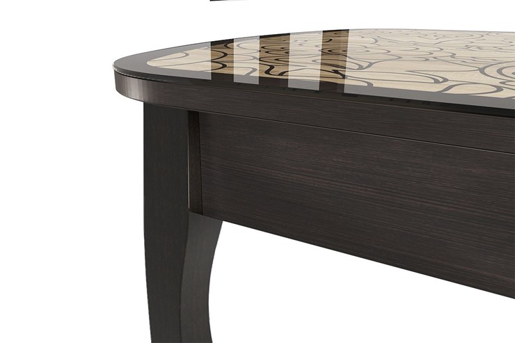 Кухонный раздвижной стол Экстра 2 цвет венге-арабика (1000х600х745) в Энгельсе - изображение 1