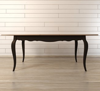 Кухонный раздвижной стол Leontina (ST9338BLK) Черный в Саратове - предосмотр 1