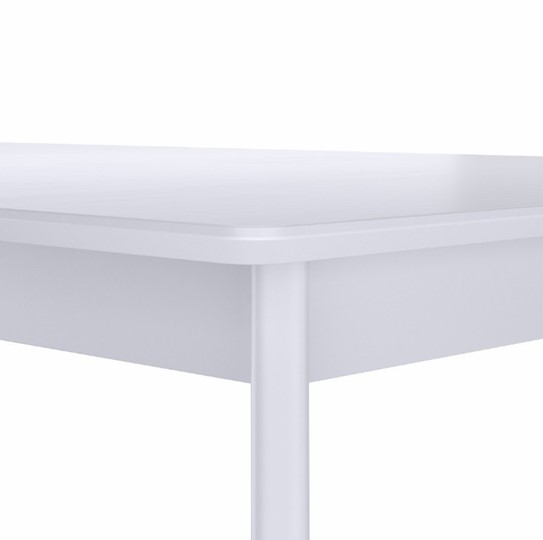 Кухонный раздвижной стол Пегас Classic Plus 120, Белый в Саратове - изображение 3