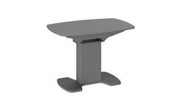 Раздвижной стол Портофино (СМ(ТД)-105.01.11(1)), цвет Серое/Стекло серое матовое LUX в Энгельсе - предосмотр