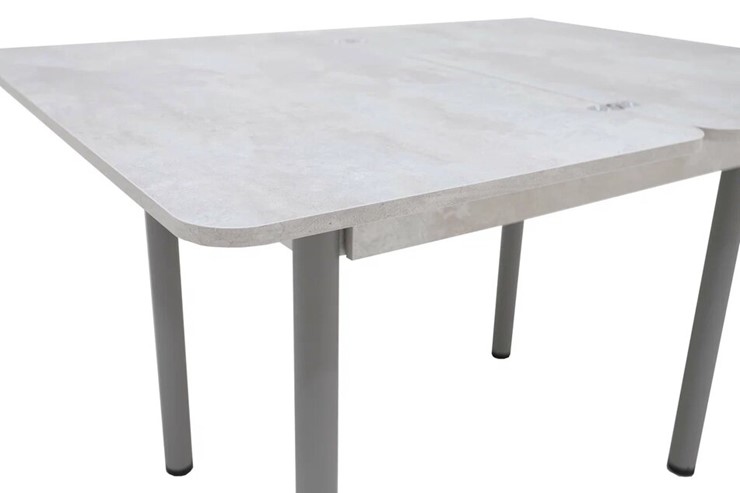 Кухонный стол раздвижной Прайм-3Р, Цемент светлый в Энгельсе - изображение 3