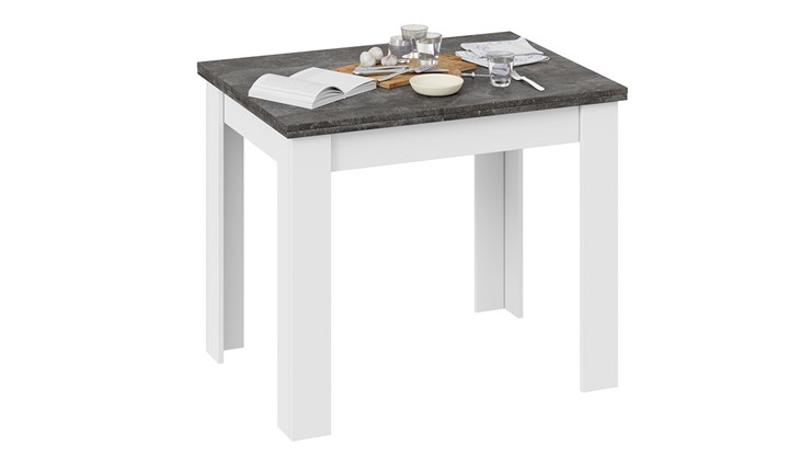 Кухонный раздвижной стол Промо тип 3 (Белый/Ателье темный) в Энгельсе - изображение 2