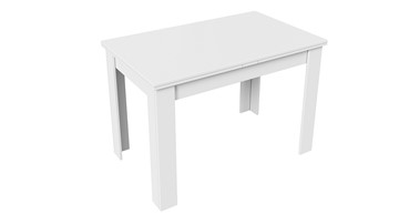 Обеденный раздвижной стол Промо тип 4 (Белый/Белый) в Энгельсе