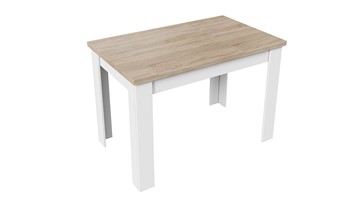 Кухонный стол раскладной Промо тип 4 (Белый/Дуб сонома светлый) в Энгельсе