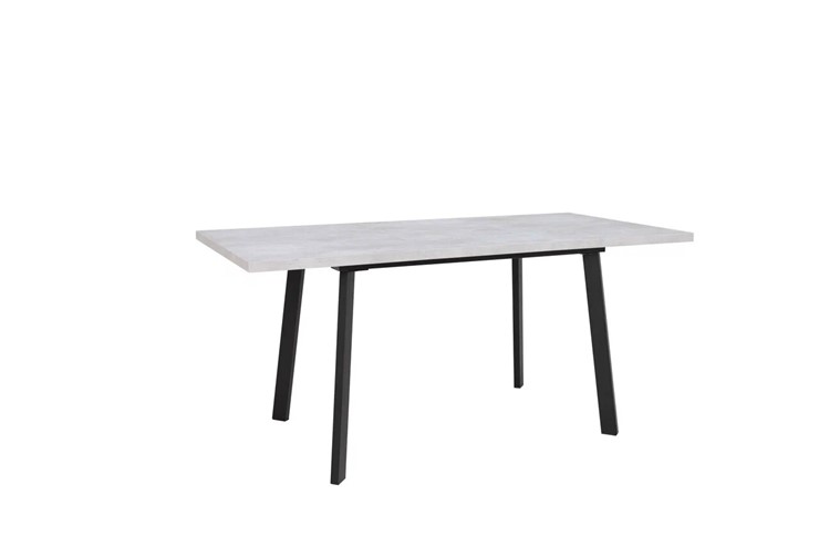 Раздвижной стол Робин, опоры прямые, цемент светлый в Энгельсе - изображение 2