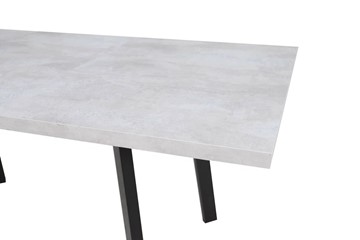 Раздвижной стол Робин, опоры прямые, цемент светлый в Энгельсе - предосмотр 3