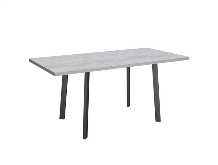 Раздвижной стол Робин, опоры прямые, цемент светлый в Саратове - изображение 4
