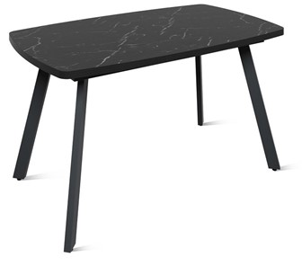 Раздвижной стол Прованс.1, Пластик Мрамор Черный/Графит в Энгельсе