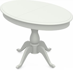 Обеденный раздвижной стол Фабрицио-1 исп. Эллипс, Тон 9 Покраска + патина с прорисовкой (на столешнице) в Саратове