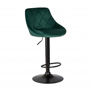 Барный стул с мягкой спинкой Престиж  WX-2397 велюр зеленый в Саратове