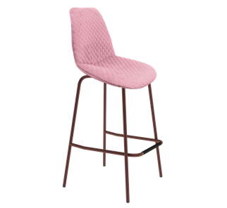 Барный стул SHT-ST29-С22 / SHT-S29P (розовый зефир/медный металлик) в Саратове