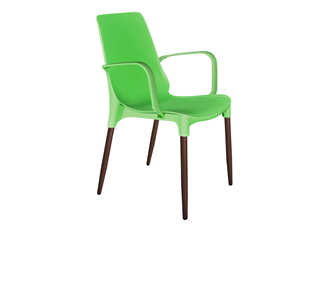 Кухонный стул SHT-ST76/S424-С (зеленый/коричневый муар) в Саратове