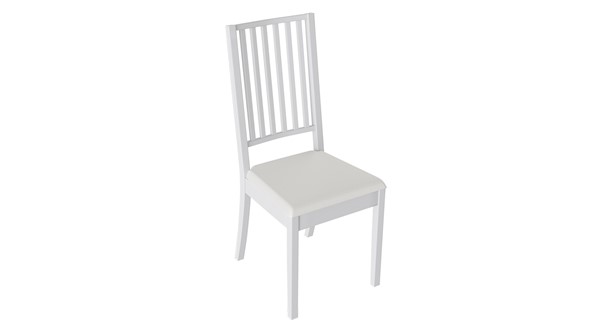 Обеденный стул Родос 2 (Белый матовый/тк № 166) в Саратове - изображение